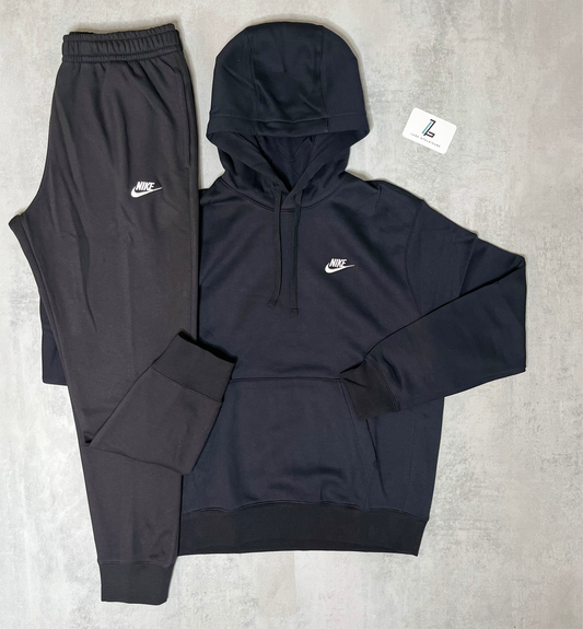 Nike Club Fleece Tracksuit ‘Black’