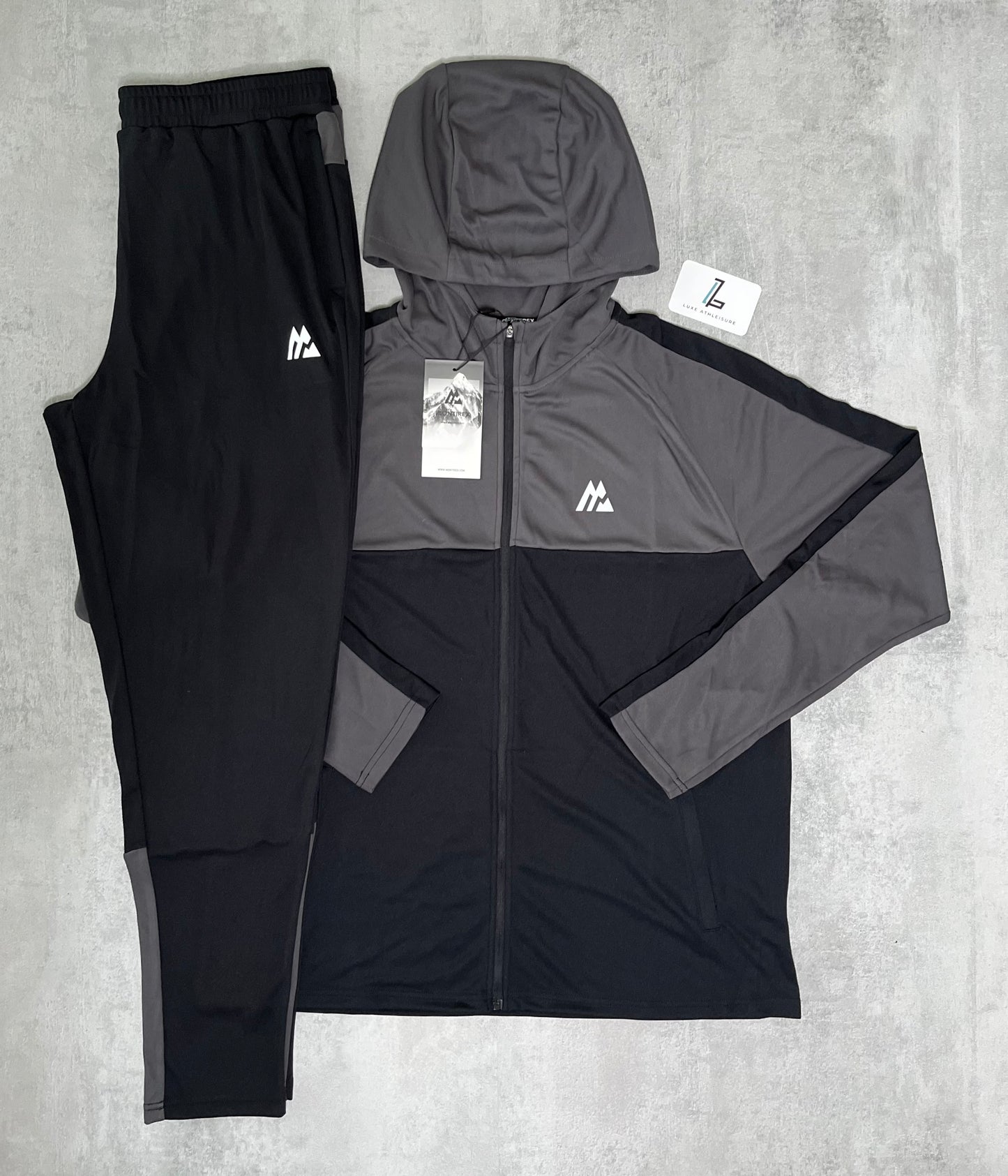 Montirex Agility Tracksuit ‘Black/Grey’